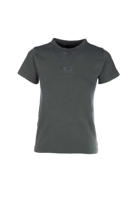 25FW 발렌시아가 반팔 티셔츠 850263TTVG9 1220 FADED GREY