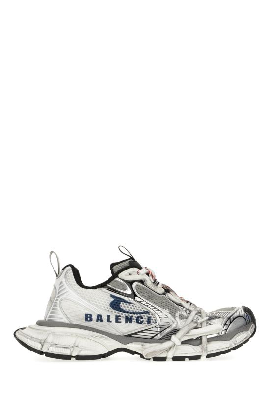 26SS 발렌시아가 3xl 스플릿 로고 스니커즈 840090W3XSG 9239 WHITE NAVY GREY