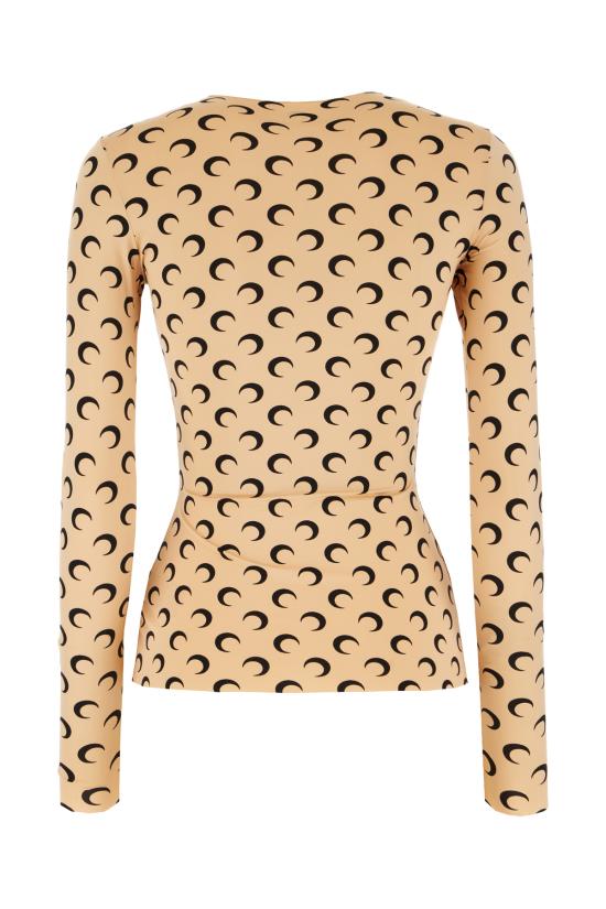 26SS 마린세르 긴팔 티셔츠 WTS006ACJER0001 TA10 TAN - MARINE SERRE