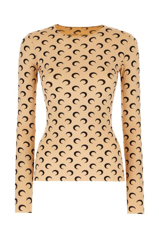 26SS 마린세르 긴팔 티셔츠 WTS006ACJER0001 TA10 TAN