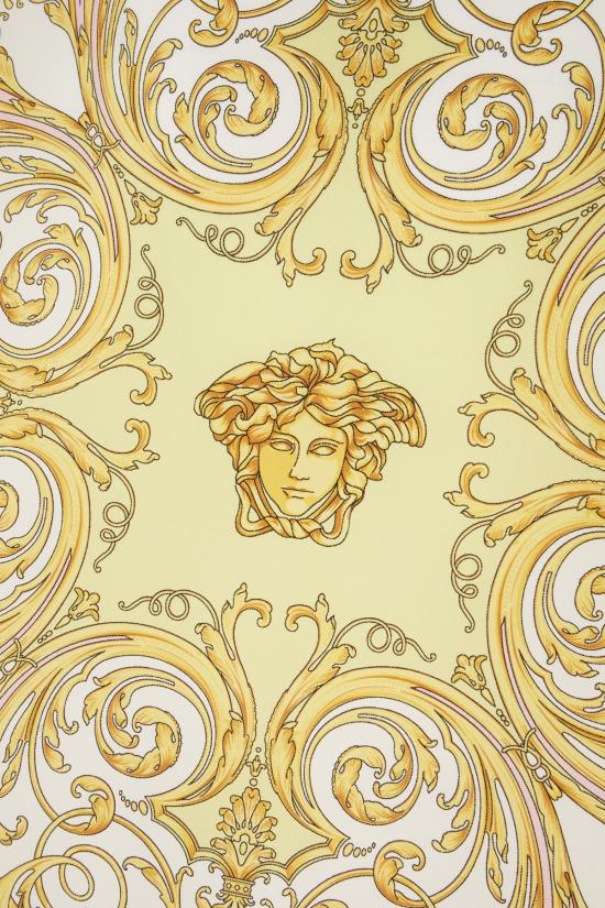 26SS 베르사체 셔츠 10013601A17165 5Y590 YELLOW ROSE - VERSACE