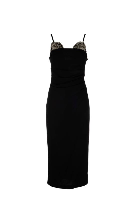 26SS 핑코 미디 원피스 106637A31P Z99 NERO LIMOUSINE