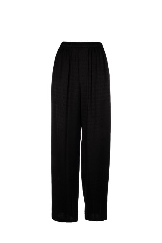 26SS 발렌시아가 스트레이트 팬츠 850696TTO54 1000 BLACK