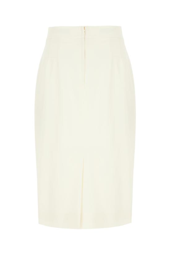 26SS 돌체앤가바나 미디 스커트 F4CJGTFUBGC W0001 BIANCO NATURALE - DOLCE & GABBANA