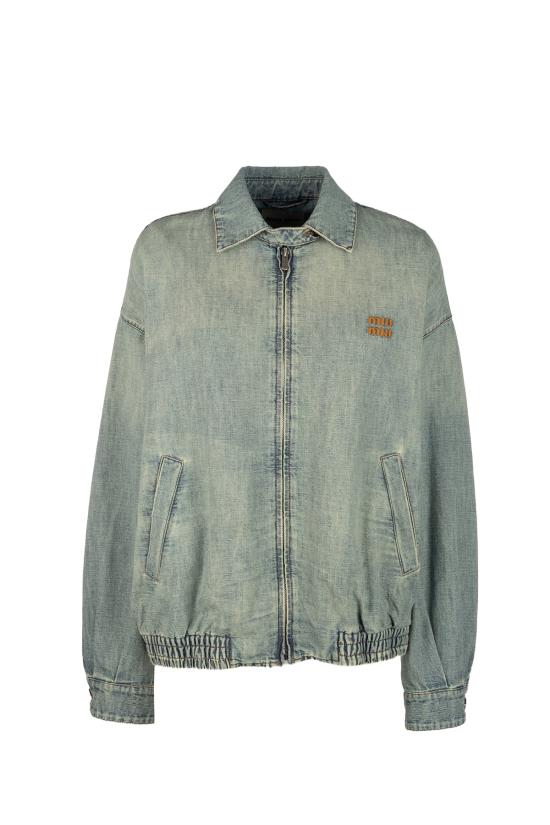 26SS 미우미우 자켓 GWB14918JI F0076 Celeste