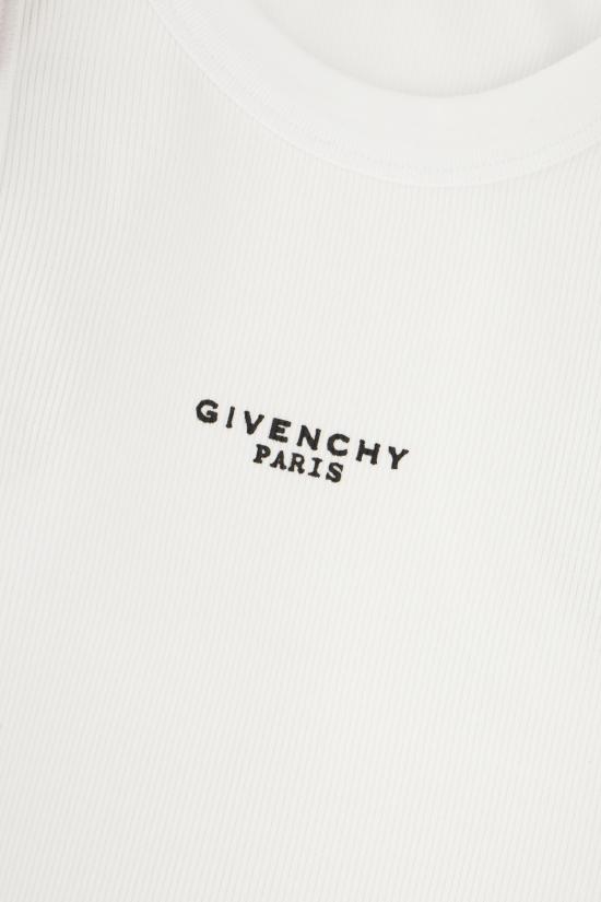 26SS 지방시 민소매 티셔츠 BW70FPP7BR 100 WHITE - GIVENCHY