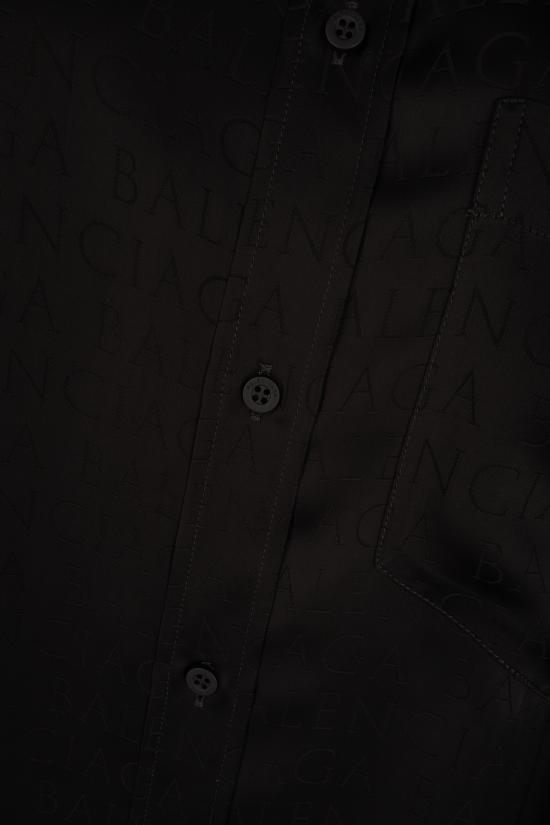 26SS 발렌시아가 셔츠 850978TTO54 1000 BLACK - BALENCIAGA