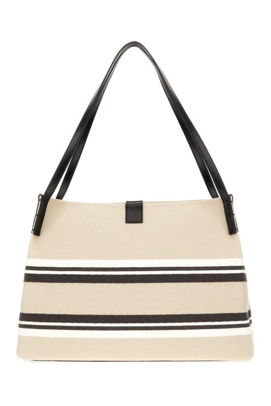 26SS 발망 숄더백 GN1FF034TJBR GXI NATUREL NOIR BLANC OPTIQUE - BALMAIN