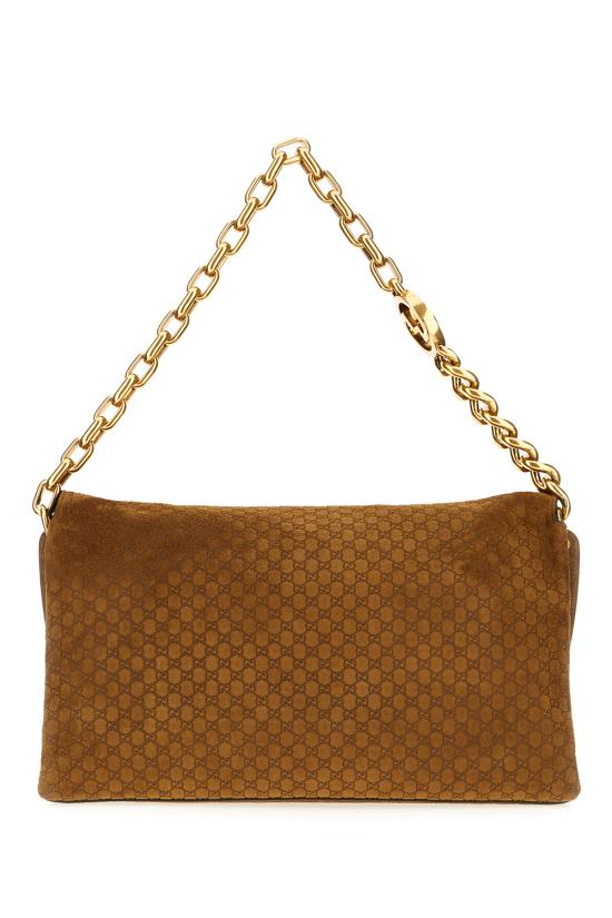 26SS 구찌 체인 라지 숄더백 857362AAF0P 2118 Marrone - GUCCI