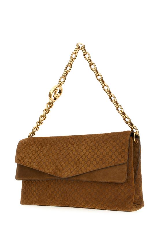 26SS 구찌 체인 라지 숄더백 857362AAF0P 2118 Marrone - GUCCI