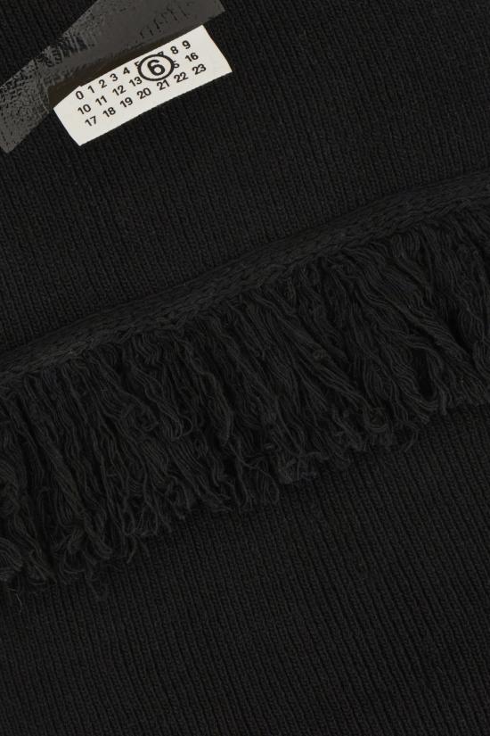 25FW MM6 메종마르지엘라 머플러/스카프 SH2TE0004M13168 900S BLACK - MM6 MAISON MARGIELA