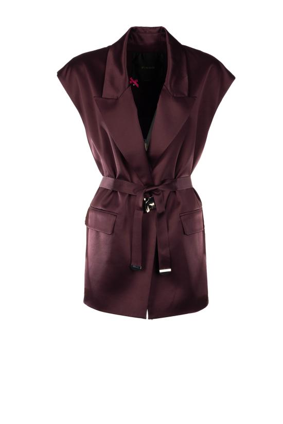 26SS 핑코 베스트 106585A1Y5 R57 BORDEAUX