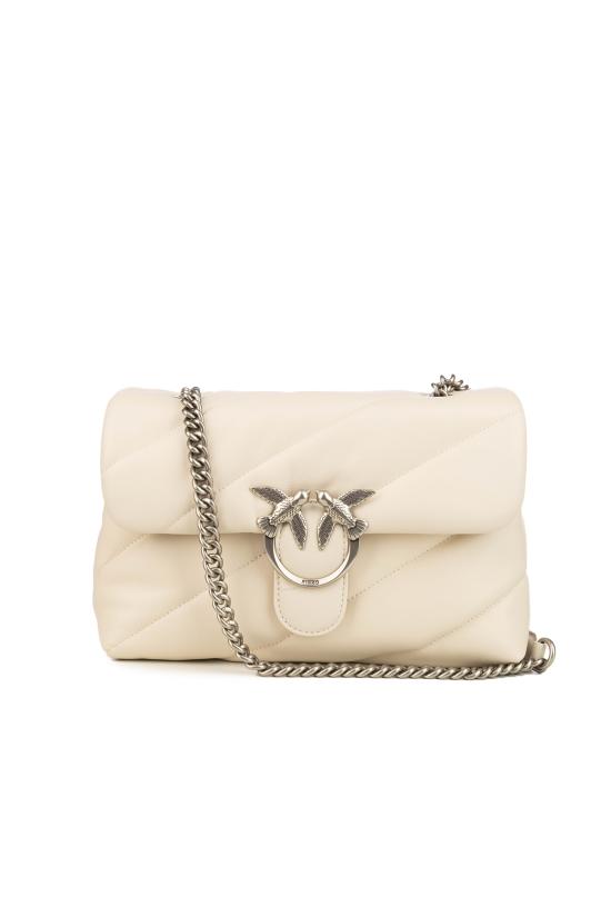 26SS 핑코 숄더백 100038A0F2 Z14O OLD SILVER