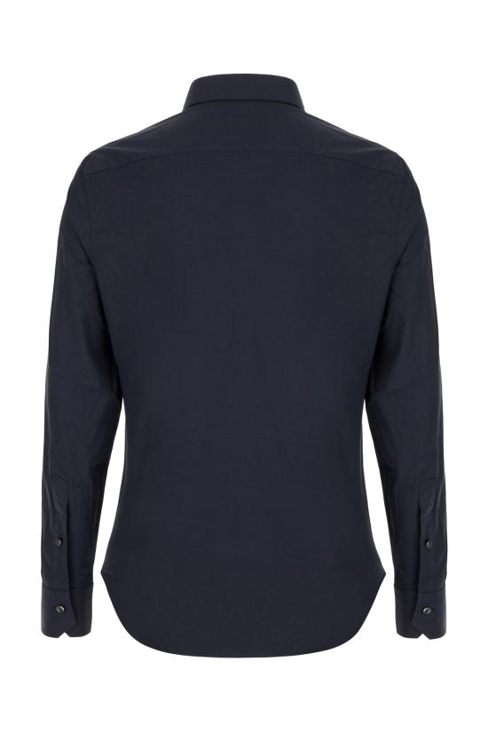 25FW 에르메네질도제냐 긴팔 셔츠 9MS0BA201343A2 201343A2 DARK BLUE - ERMENEGILDO ZEGNA