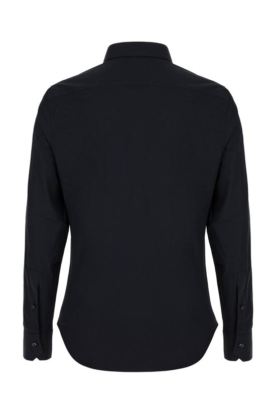 25FW 에르메네질도제냐 긴팔 셔츠 9MS0BA201347A2 201347A2 BLACK - ERMENEGILDO ZEGNA
