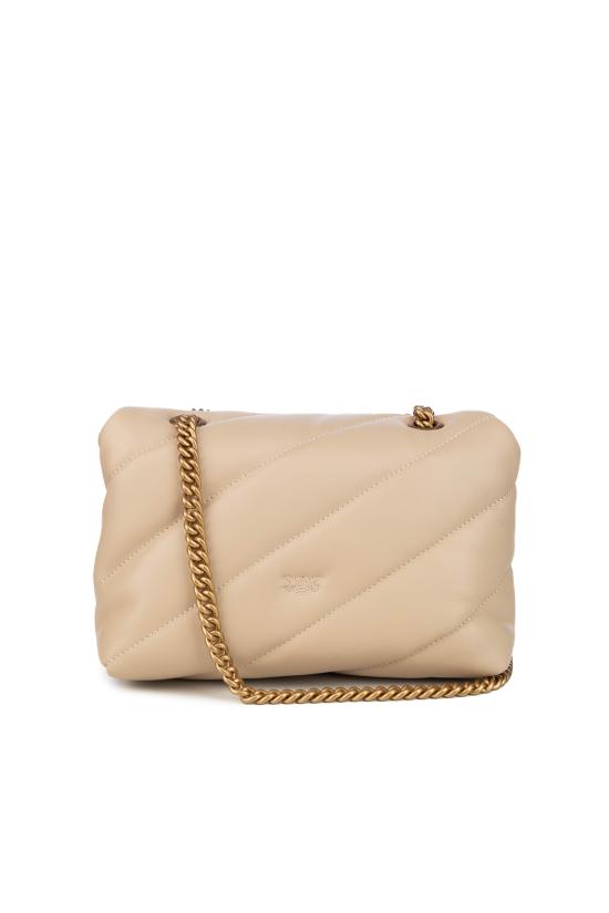 26SS 핑코 숄더백 100039A0F2 C50Q BEIGE GRIGIO GOLD - PINKO