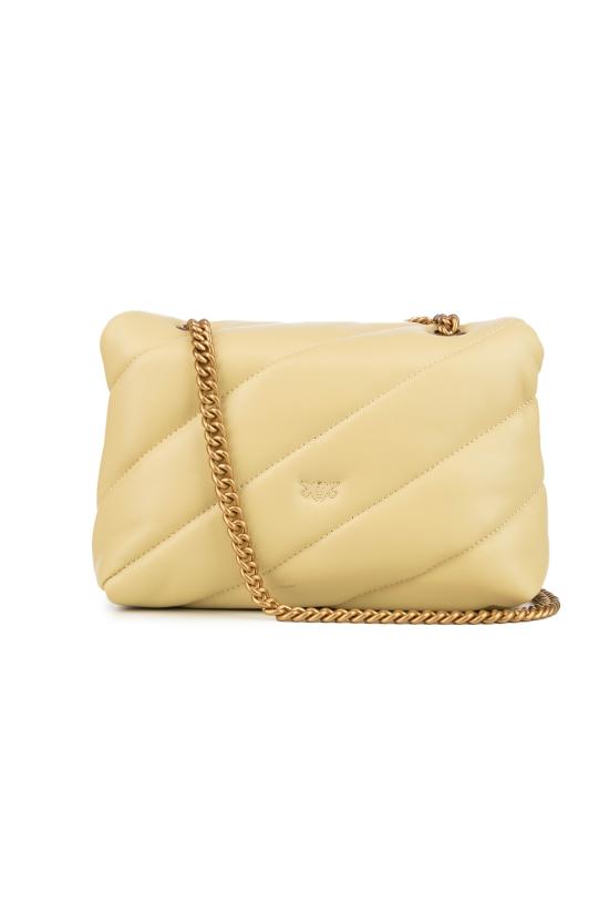 26SS 핑코 숄더백 100039A0F2 C39Q GIALLO GOLD - PINKO