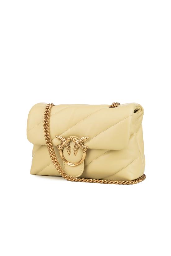 26SS 핑코 숄더백 100039A0F2 C39Q GIALLO GOLD - PINKO