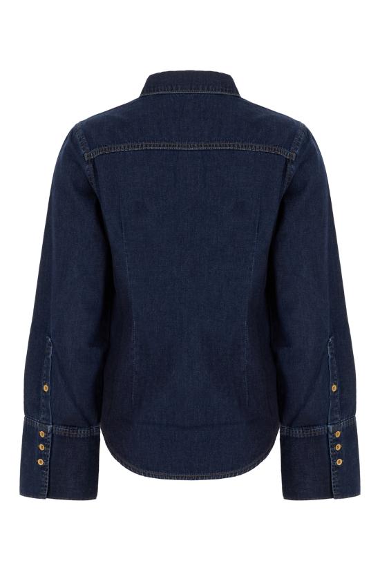 26SS 세븐포올맨카인드 셔츠 7U5D0D16 1ZI DENIM SCURO - 7 FOR ALL MANKIND