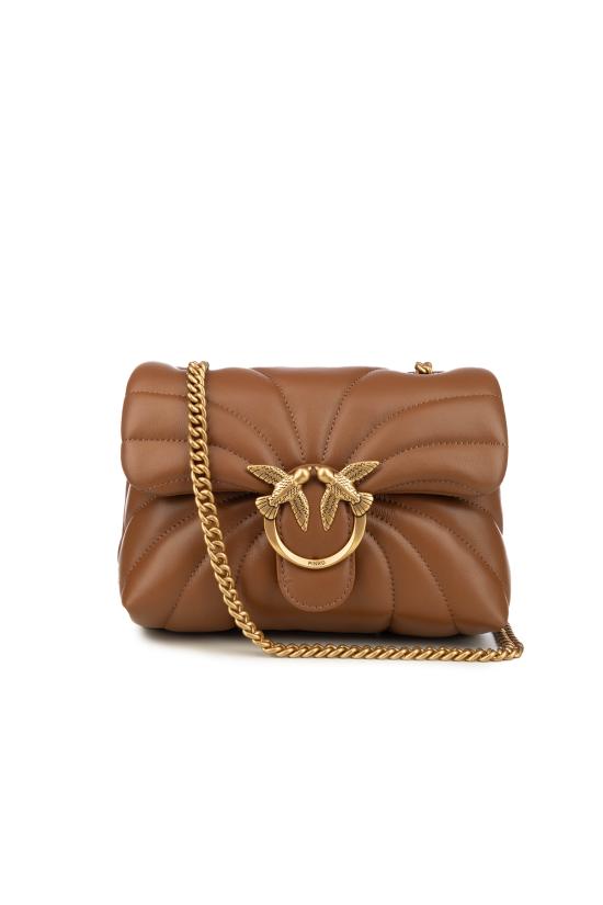 26SS 핑코 숄더백 100039A1EX L17Q MARRONE GOLD