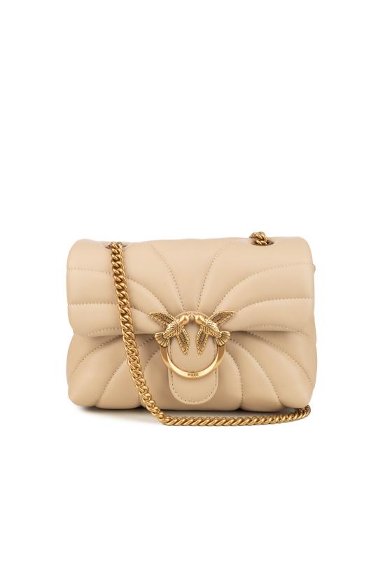 26SS 핑코 숄더백 100039A1EX C50Q BEIGE GOLD