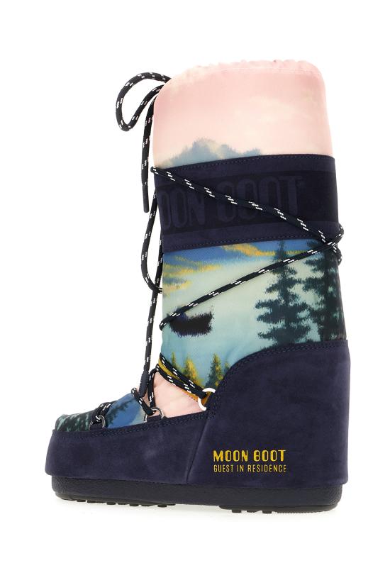26SS 문부츠 X 게스트인레지던스 부츠 80D1403090 F016 MIDNIGHT - MOON BOOT X GUEST IN RESIDENCE