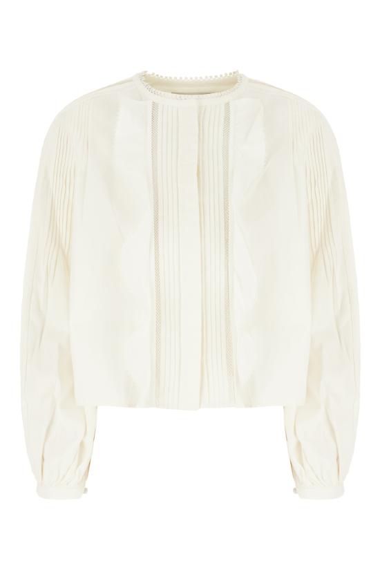 26SS 이자벨마랑 블라우스 26PCH0308FAD1I02I 20WH WHITE