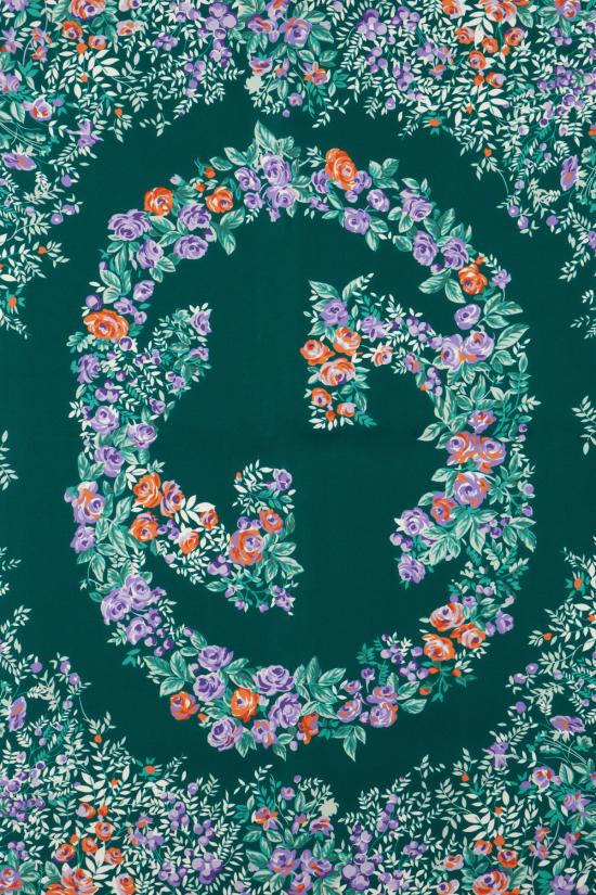 26SS 구찌 프린티드 실크 트윌 까레 8234863G001 5872 FLORA - GUCCI