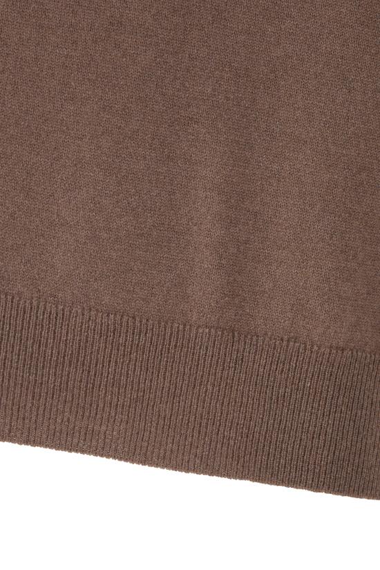 25FW 브루넬로 쿠치넬리 스웨터 M12150103 C4372 COFFEE BROWN - BRUNELLO CUCINELLI