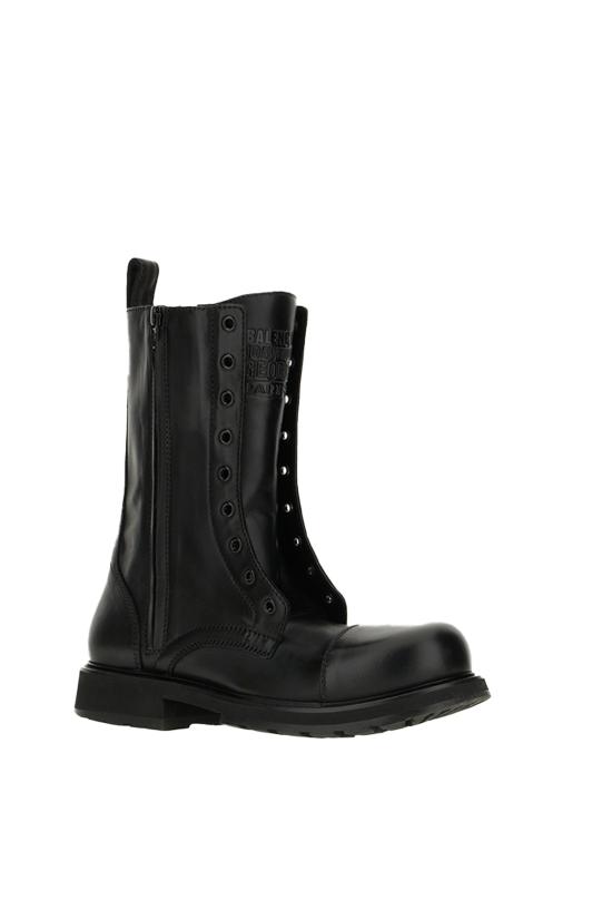 25FW 발렌시아가 트럭 레이스업 부츠 844925WCDA0 1000 BLACK - BALENCIAGA