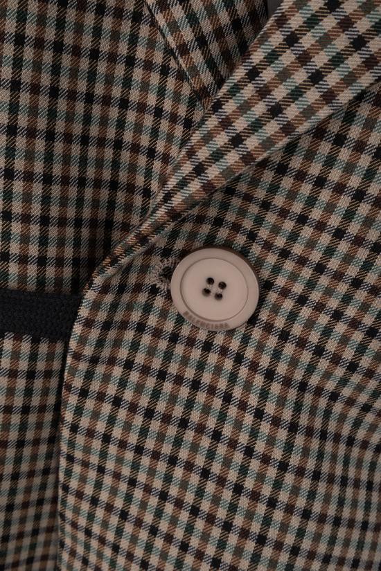 26SS 발렌시아가 랩 테일러드 재킷 857365TTO38 2866 KHAKI BROWN - BALENCIAGA