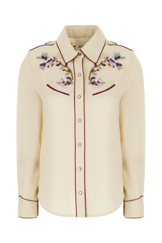 26SS 이자벨마랑 블라우스 26PCH0301FAD1J10I 23EC Ecru