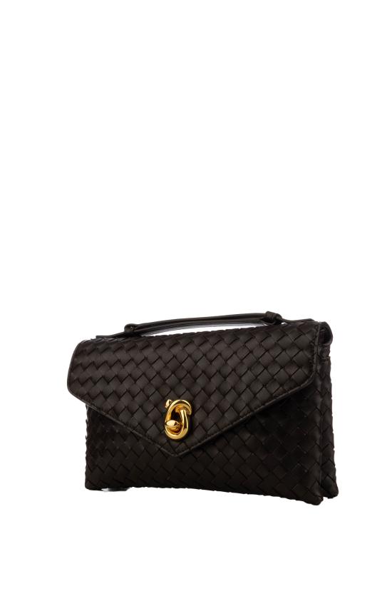 26SS 보테가베네타 노트 락 크로스바디백 817191V08Z0 2190 FONDENTE - BOTTEGA VENETA
