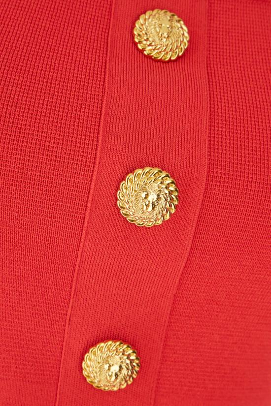 26SS 발망 민소매 티셔츠 GF1AA415KJ43 4PK FUCHSIA VIF - BALMAIN