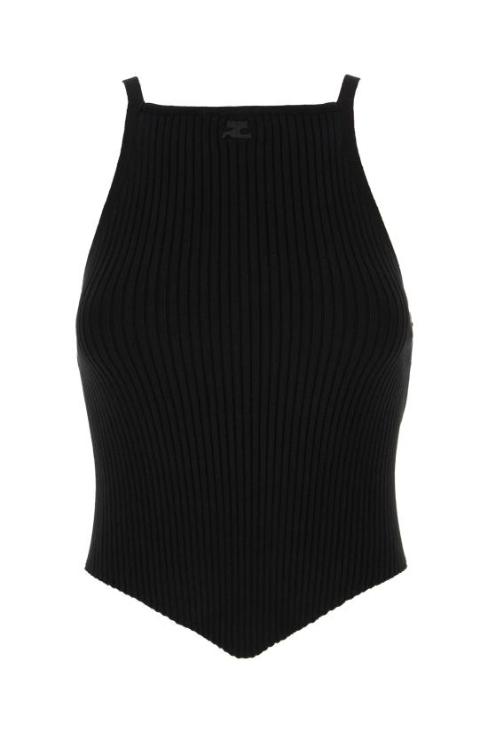 26SS 쿠레쥬 민소매 티셔츠 123MT0042FI00010 9999 BLACK