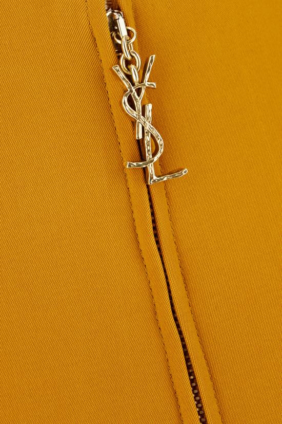 25FW 생로랑 미디 스커트 852654Y5J19 7746 OCRE - SAINT LAURENT