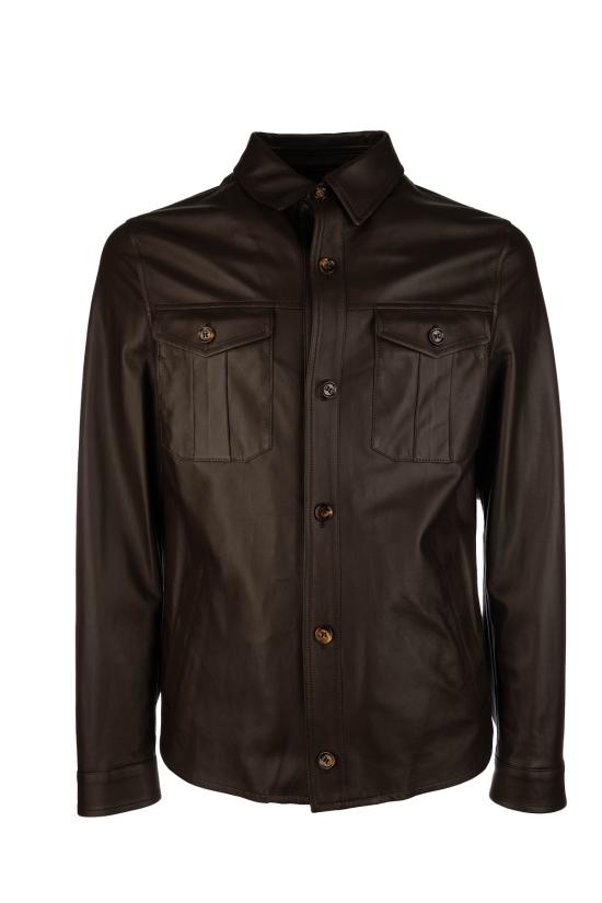 26SS 키레드 가죽 자켓 WERIKW83505 14 Moro