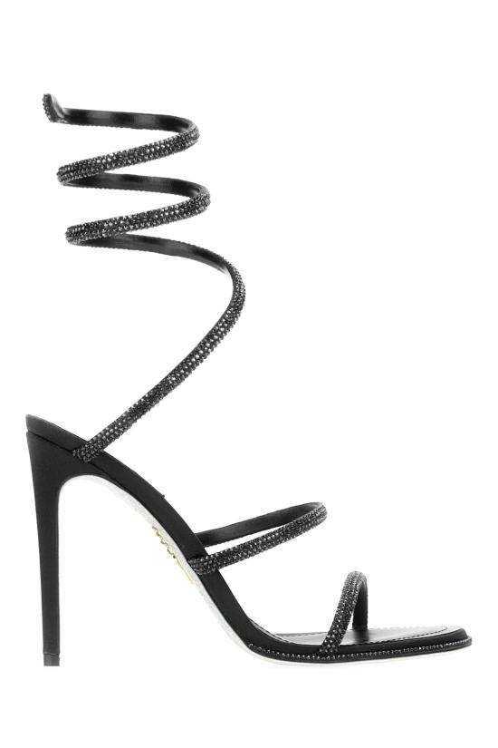 26SS 르네 카오빌라 샌들 C12538105 R001V050 BLACK STRASS