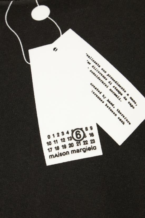 25FW MM6 메종마르지엘라 후드 티셔츠 SH2GU0023M25024 101 OFF WHITE - MM6 MAISON MARGIELA