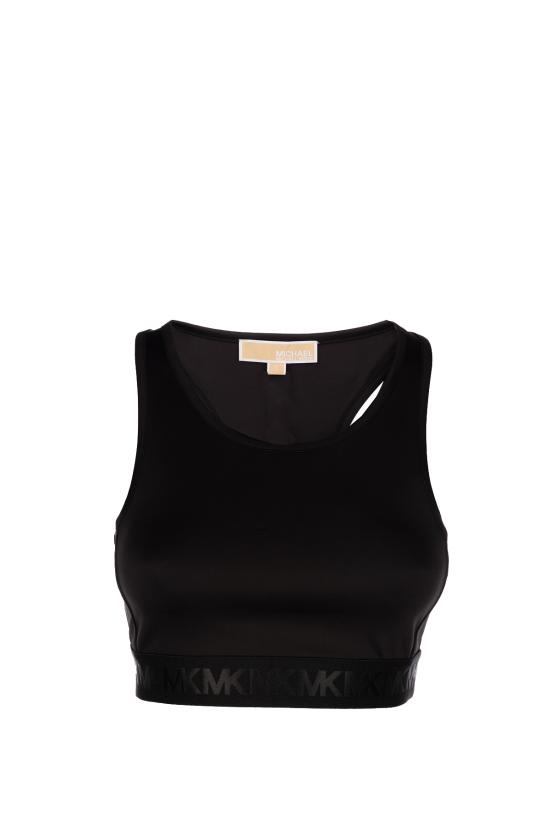 26SS 마이클 코어스 민소매 티셔츠 MR651Z2KND 001 BLACK