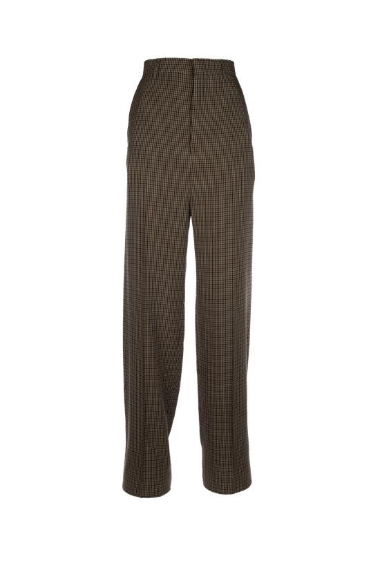 26SS 발렌시아가 라지 테일러드 팬츠 857617TTO38 2866 KHAKI BROWN