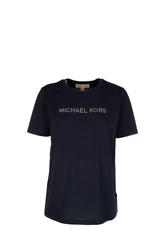 26SS 마이클 코어스 반팔 티셔츠 MR651QP97J 409 MIDNIGHTBLUE