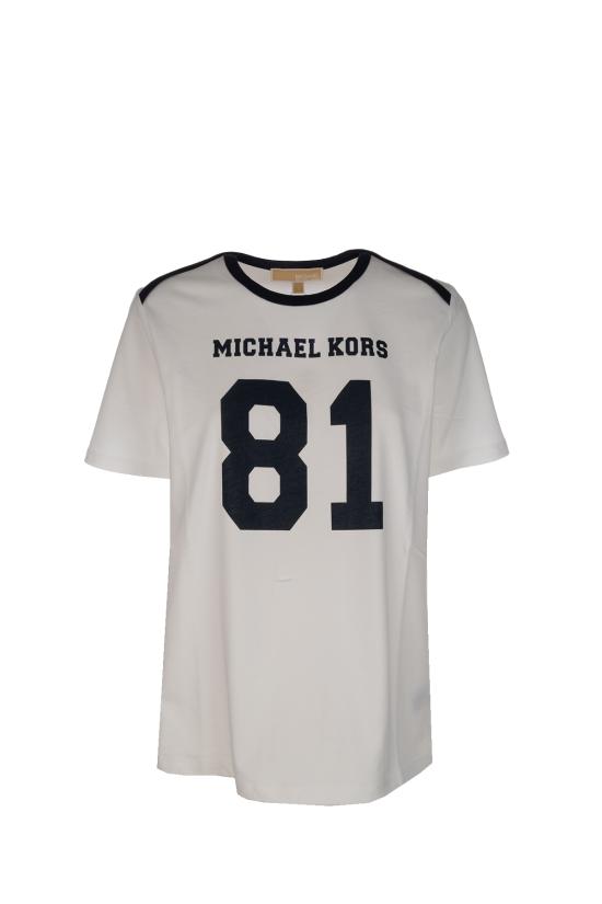 26SS 마이클 코어스 반팔 티셔츠 MR651WT97J 409 MIDNIGHTBLUE