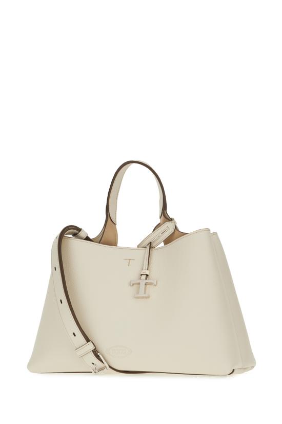 26SS 토즈 토트백 XBWAPAJ0200QRI 1O92 BIANCO CALCE NATURALE - TODS