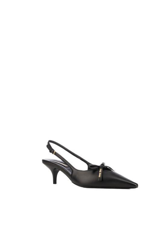 26SS 미우미우 드레스 슈즈 5I474EF05579N F0002 Nero - MIU MIU