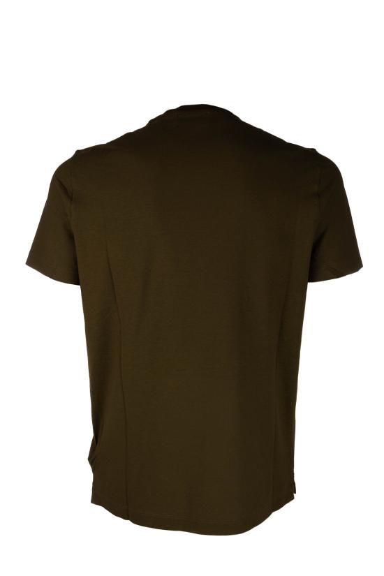 26SS 자노네 반팔 티셔츠 815214ZG380 Z4177 Militare - ZANONE