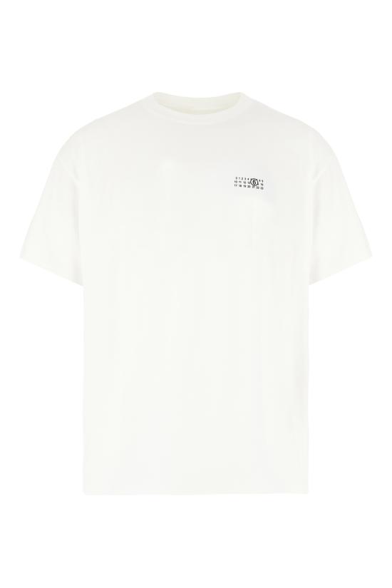 25FW MM6 메종마르지엘라 반팔 티셔츠 SH2GC0031M20048 100 WHITE