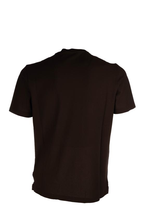26SS 자노네 반팔 티셔츠 815214ZG380 Z1495 Marrone - ZANONE