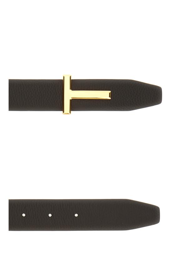 26SS 톰포드 가죽 벨트 TB224LCL236G ENB BROWN BLACK - TOMFORD