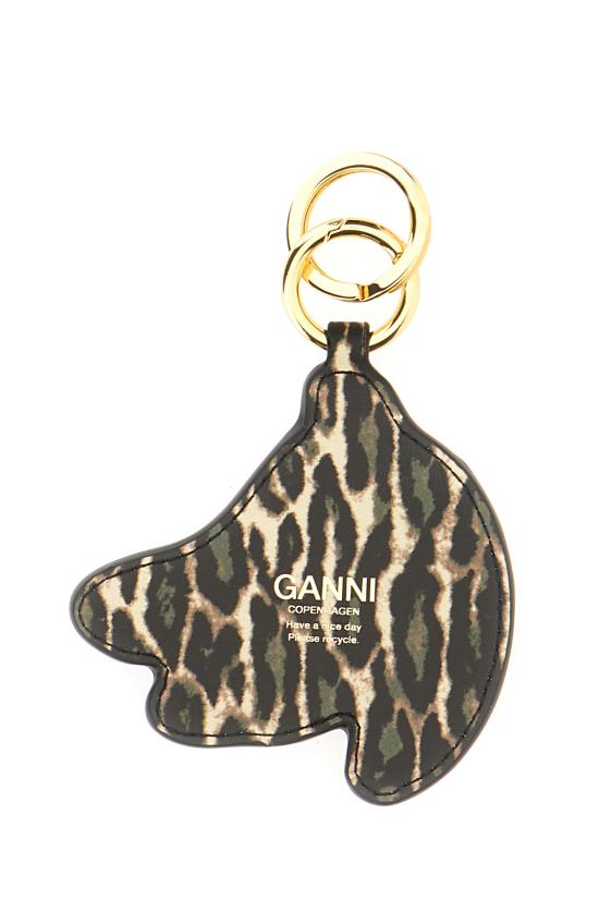 26SS 가니 키링 B301005611804 099 BLACK - GANNI